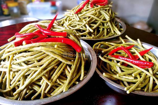 自制川味酸豆角的做法图解4