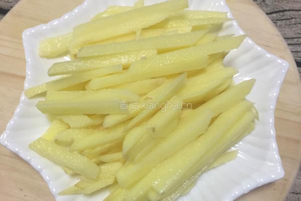 辣炒土豆条（家庭版）的做法图解3