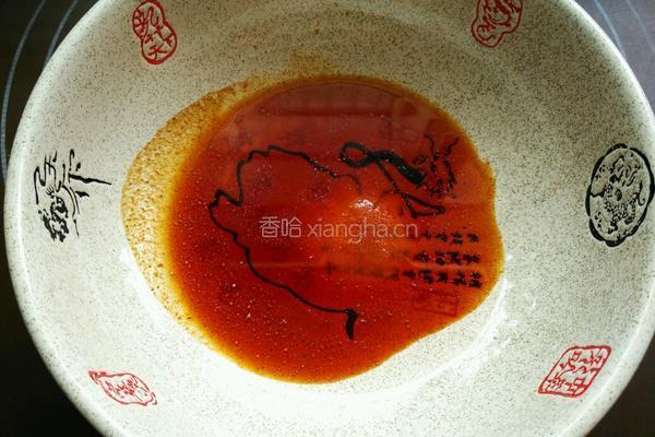 肉酱汤面的做法图解4