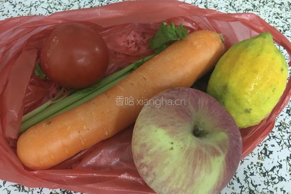 自制野菜汁的做法图解1