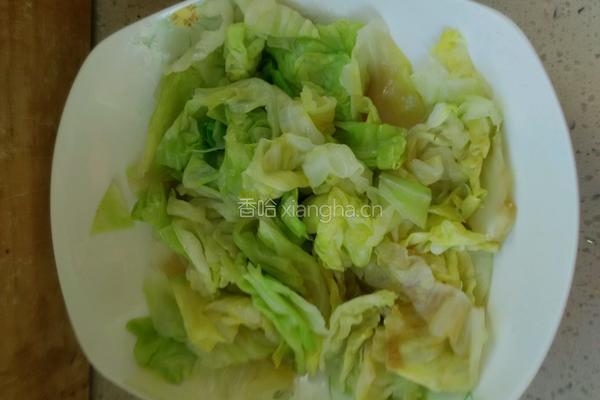 凉拌洋白菜