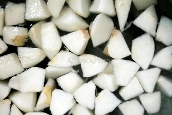 冰镇雪梨的做法图解3