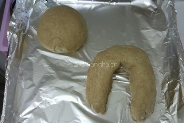 黑麦乳酪肉松欧包(无油无糖)的做法图解9