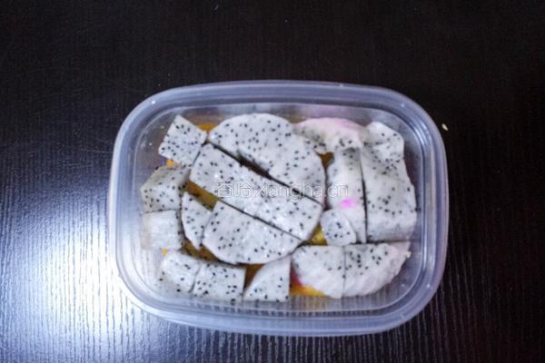 紫薯泥蛋糕盒子的做法图解4