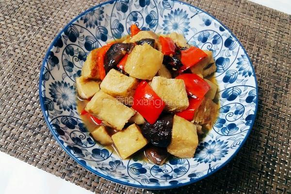 香菇烧冻豆腐的做法图解9