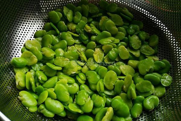 油渣炒蚕豆瓣的做法图解1