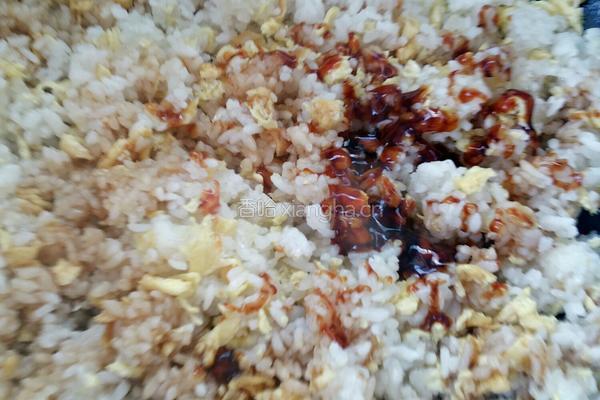 酱油炒饭的做法图解6