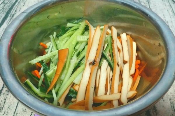凉拌黄瓜豆干的做法图解5