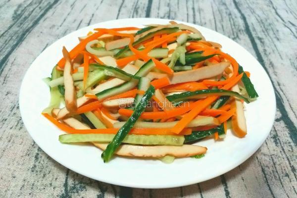 凉拌黄瓜豆干的做法图解8