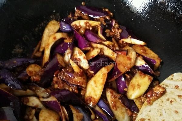 肉沫茄子的做法图解6