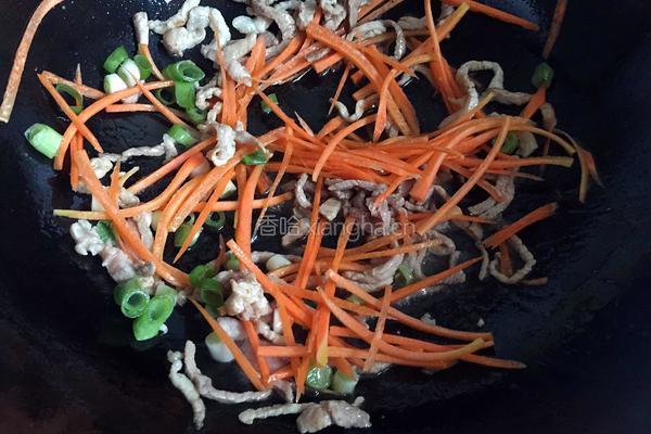 芹菜炒肉丝的做法图解6