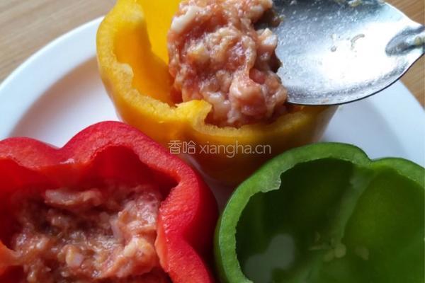 彩椒蒸肉蛋的做法图解3
