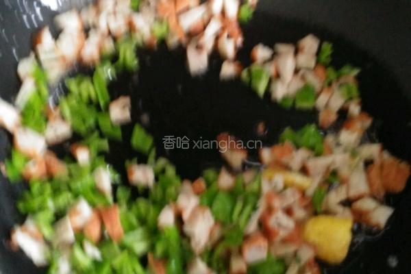 三色炒饭的做法图解6