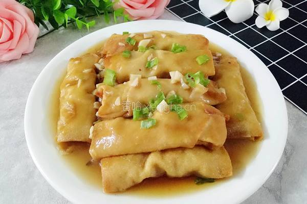 千张包肉的做法图解2