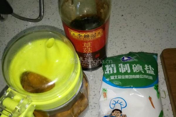 炒凉粉的做法图解3