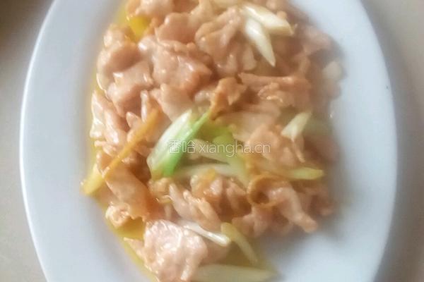 滑炒肉片的做法图解3