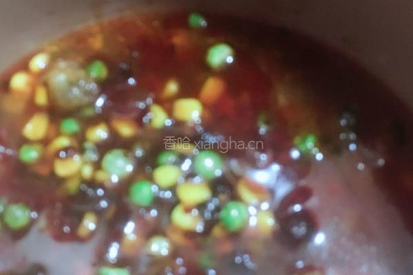 香肠玉米粒豌豆闷饭的做法图解5