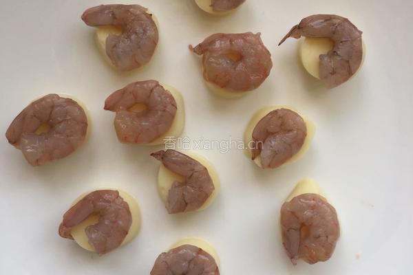 玉子虾仁餐桌上的小清新的做法图解3