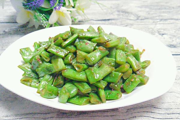 辣炒四季豆的做法图解9