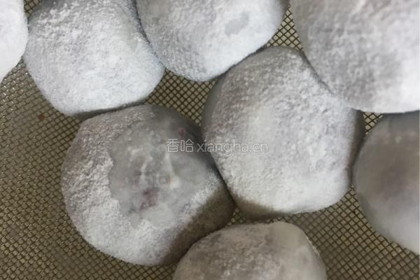 手工豆沙汤圆的做法图解3