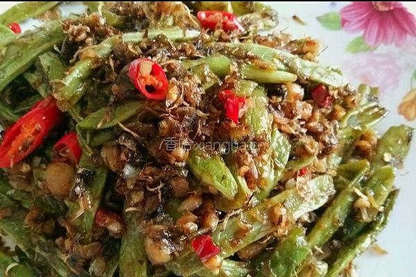 荞头腌菜炒豆角的做法图解13