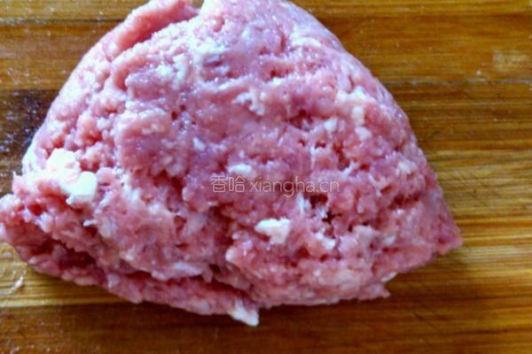 油菜香菇肉包子的做法图解2
