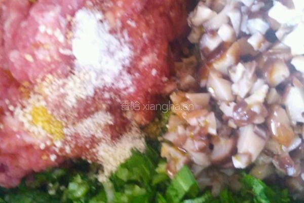 油菜香菇肉包子的做法图解5