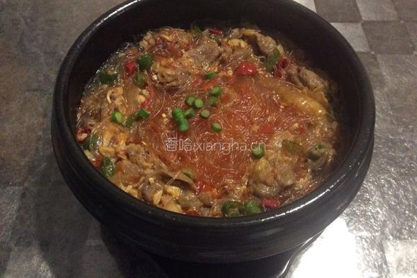 肥牛粉丝煲的做法图解4