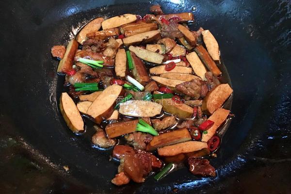 香干炒肉的做法图解8