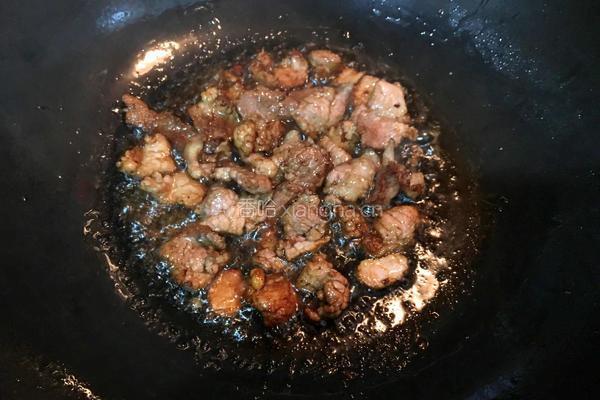 干扁豆丝炒肉的做法图解3