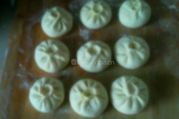 韭菜鸡蛋水煎包的做法图解10