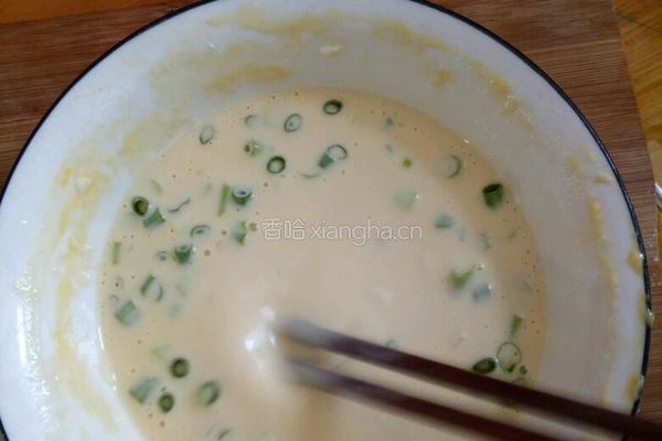 葱花鸡蛋饼的做法图解4