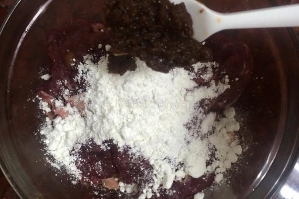 四季豆炒牛肉的做法图解2