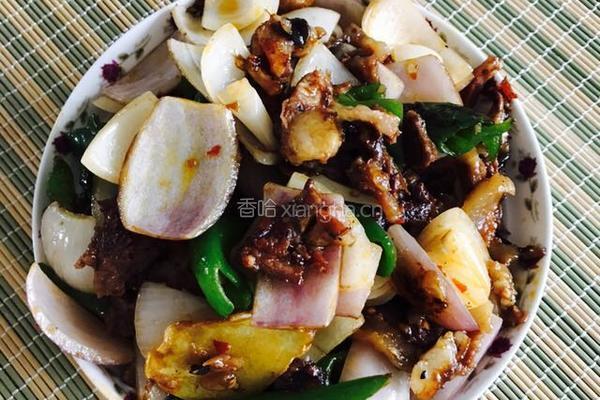 爆炒牛头肉的做法图解10