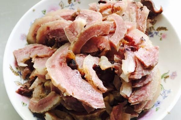 爆炒牛头肉的做法图解2