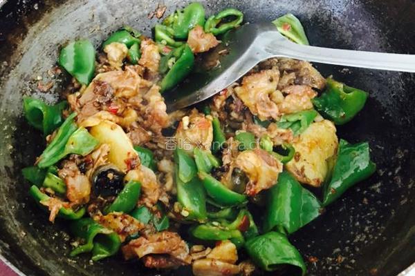 爆炒牛头肉的做法图解7
