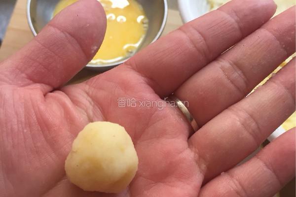 黄金土豆球的做法图解3