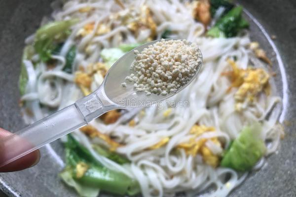 炒河粉的做法图解7