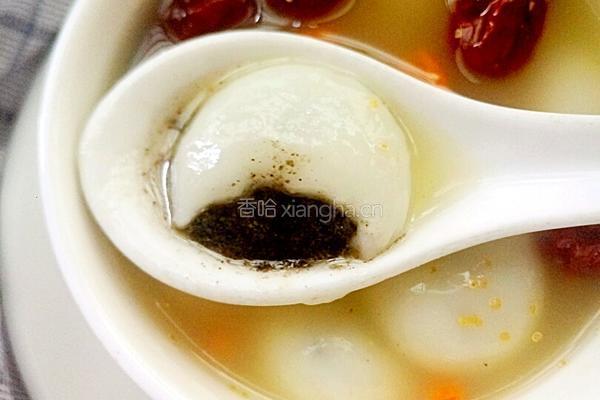红枣枸杞汤圆的做法图解12