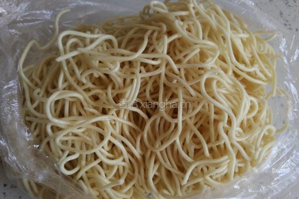 肉臊干拌面的做法图解10