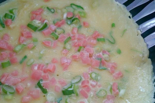 葱香鸡蛋饼的做法图解9