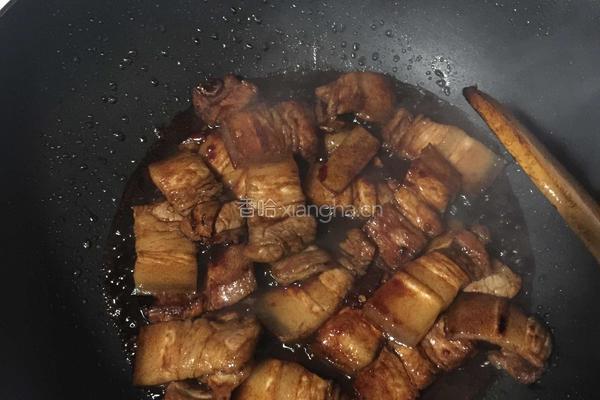 扁豆红烧肉的做法图解7