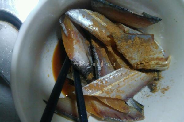 蜜汁带鱼的做法图解4
