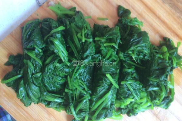 菠菜炒鸡蛋的做法图解4