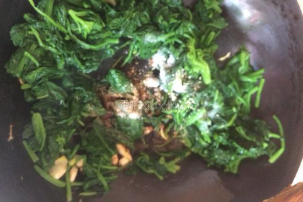 菠菜炒鸡蛋的做法图解8