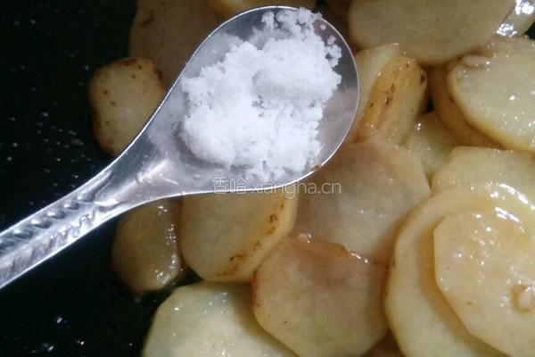 蚝油土豆片的做法图解6