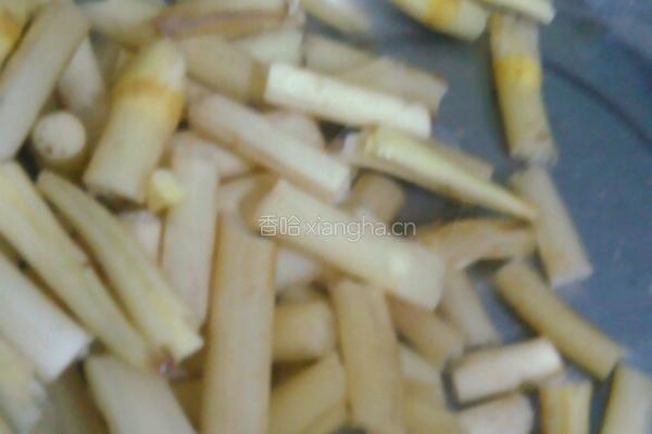 酸辣藕带的做法图解2