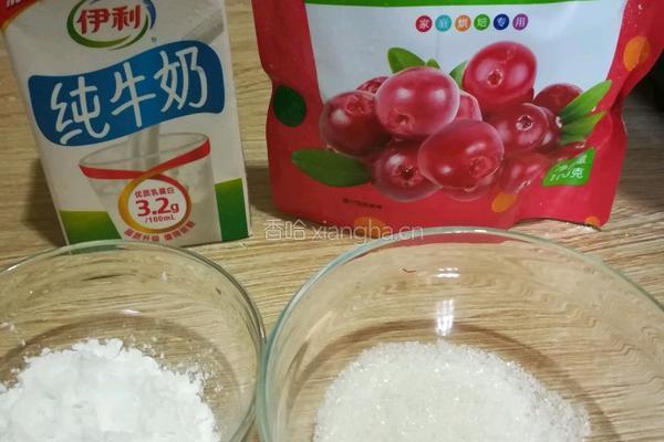 蔓越莓冰棒的做法图解1