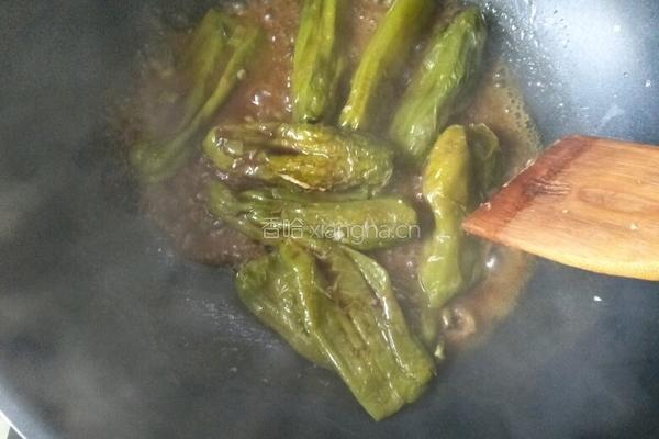 青椒灌肉的做法图解15