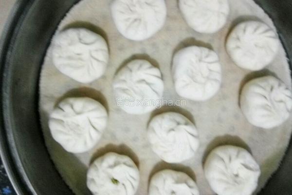 油渣西葫芦包子的做法图解19